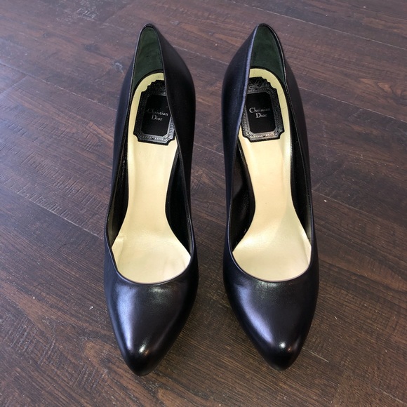 Black Christian Dior Pumps - Picture 1 of 5